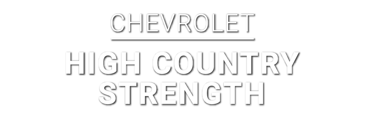 Chevrolet-High Country Strength