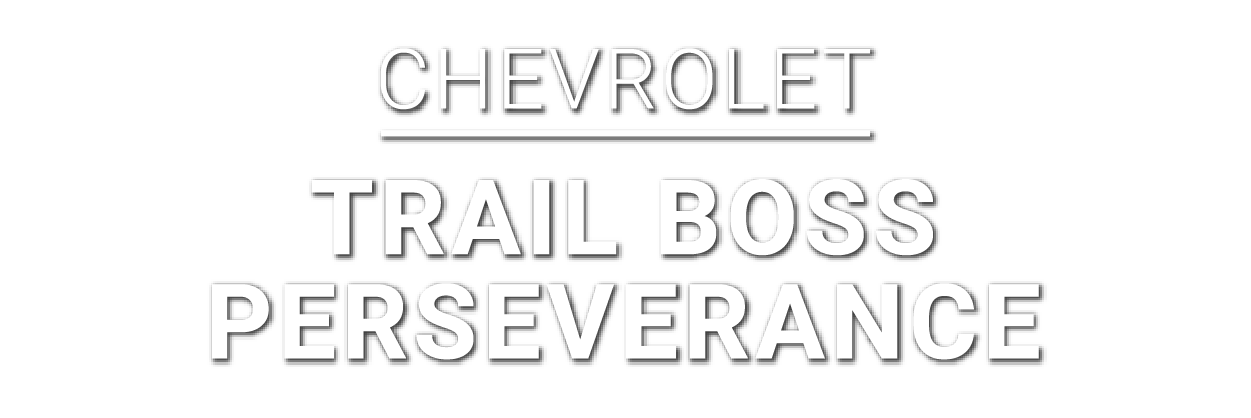 Chevrolet-Trail Boss Perseverance